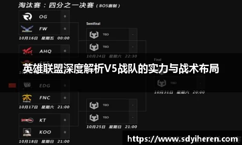 英雄联盟深度解析V5战队的实力与战术布局