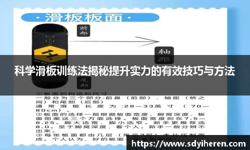 科学滑板训练法揭秘提升实力的有效技巧与方法